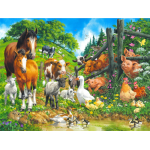 Farm Scene 48 Piece Board Puzzle  Farm Scene 48 Piece Board Puzzle